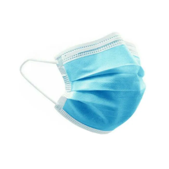 20 pcs Blue Disposable 3 Layers Face Mask Mouth Cover