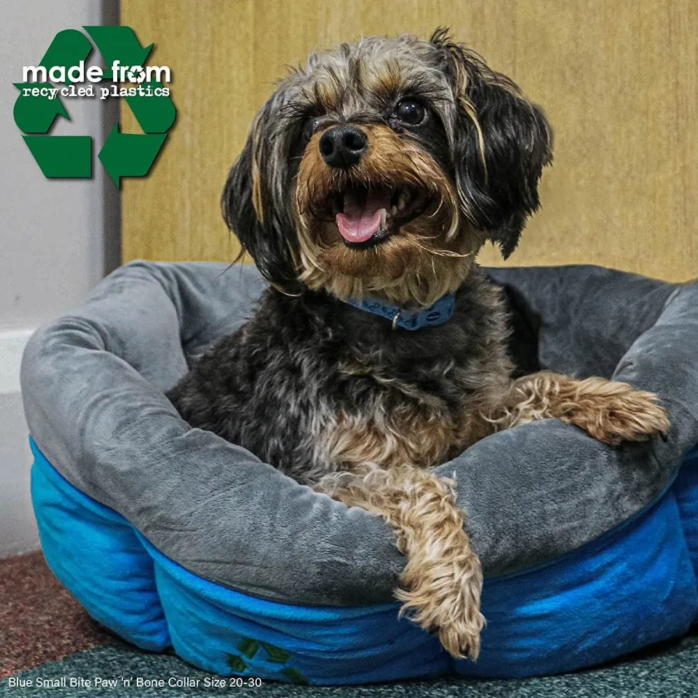 Ancol 'Made From' Blue Donut Dog Bed - Size 60cm