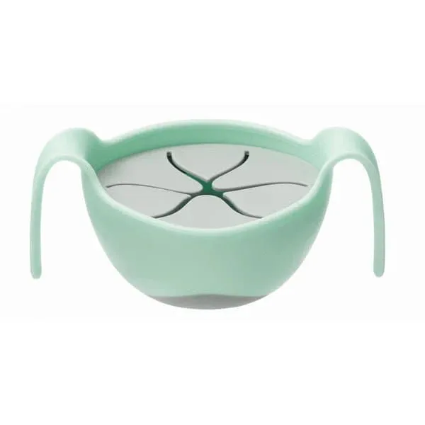 B.Box Bowl   Straw set Pistachio Light Green