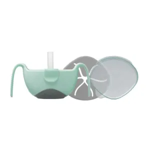 B.Box Bowl   Straw set Pistachio Light Green