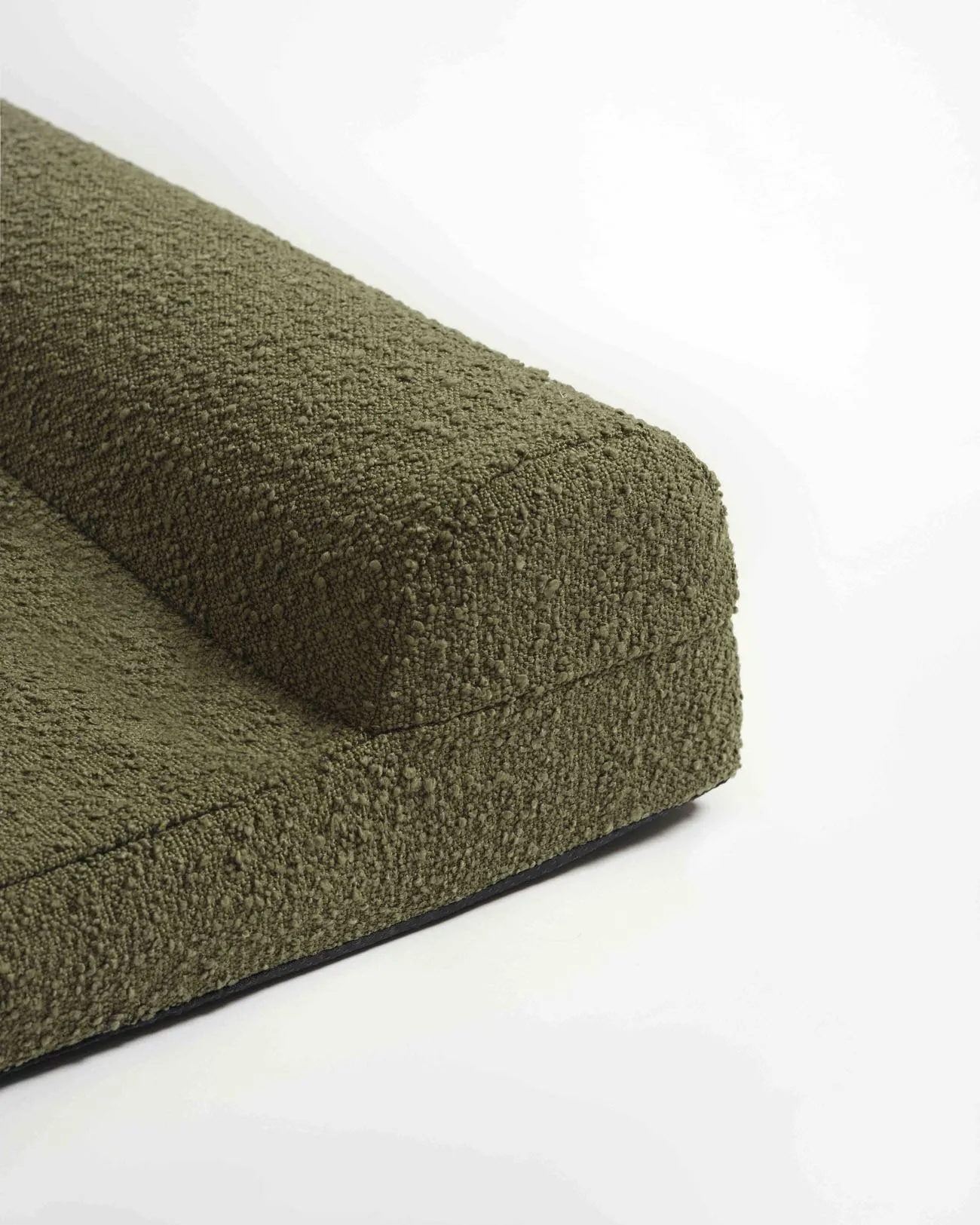 Boucle Pet Bed - Olive