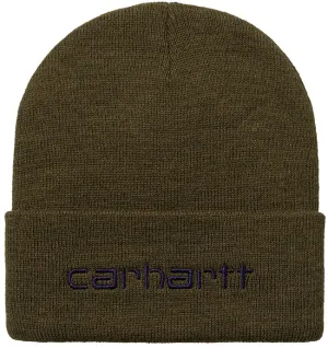 Carhartt WIP Accessories Script Beanie Highland Cassis