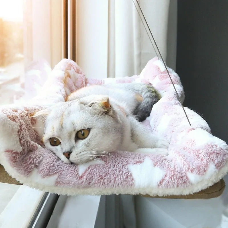 Cute Cat Hanging Beds 40lbs Strong (Color : I, Size : Without Cushion)