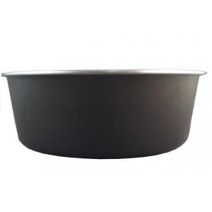 Delisio Design Stainless Steel Dog Bowl Black Extra Large