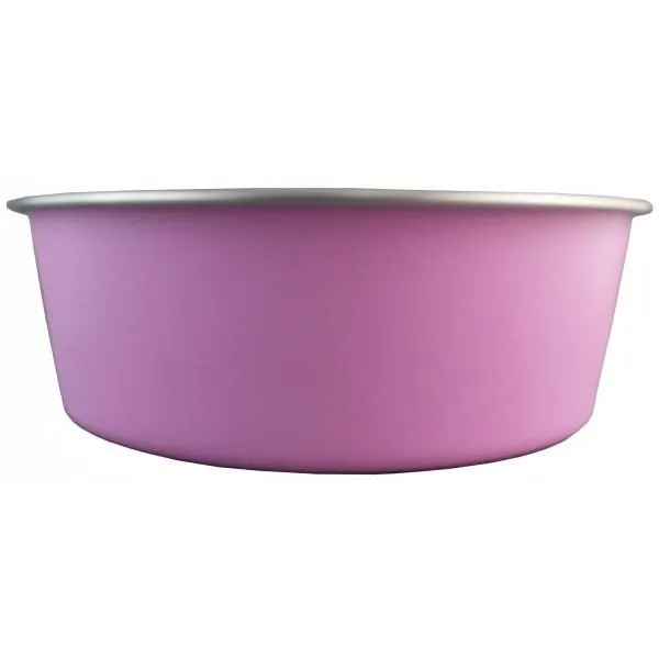 Delisio Design Stainless Steel Dog Bowl Pink Extra Large