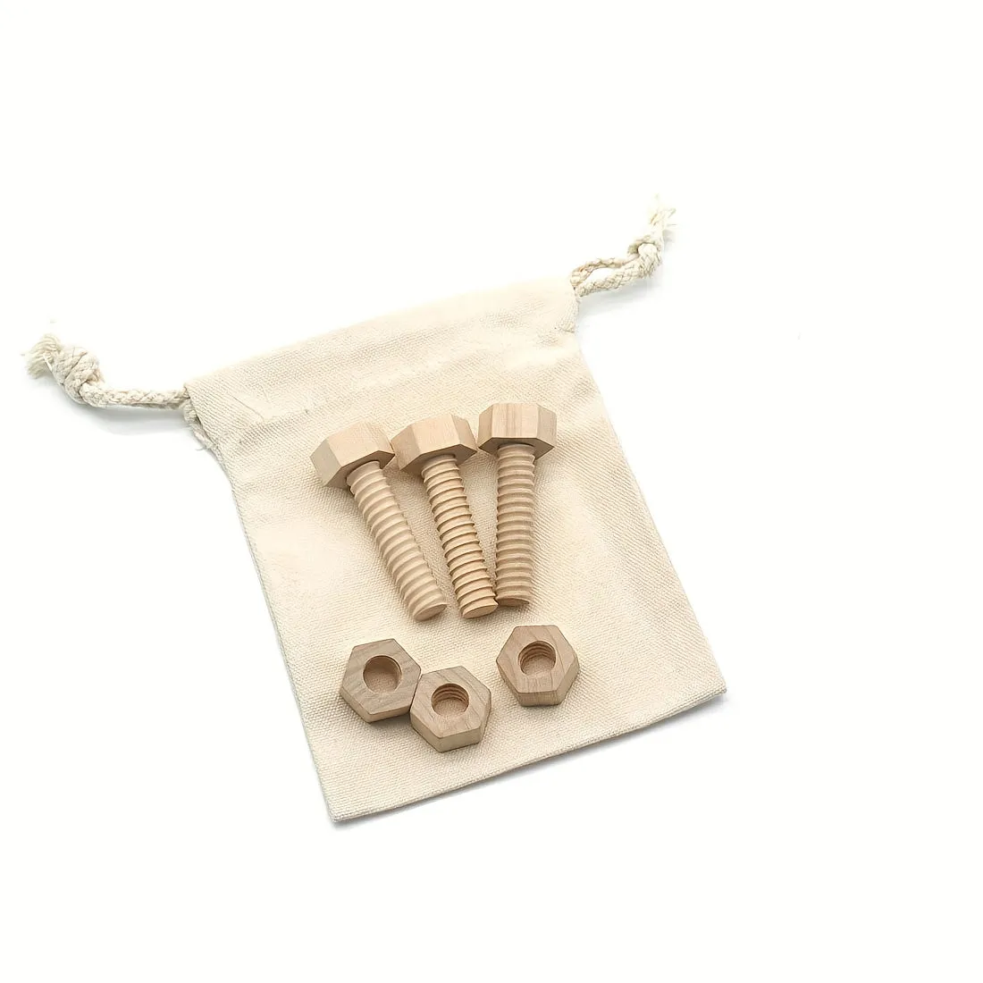 Develop Hand-Eye Coordination & Learn Through Play with Wooden Screw Cap Educational Toys!