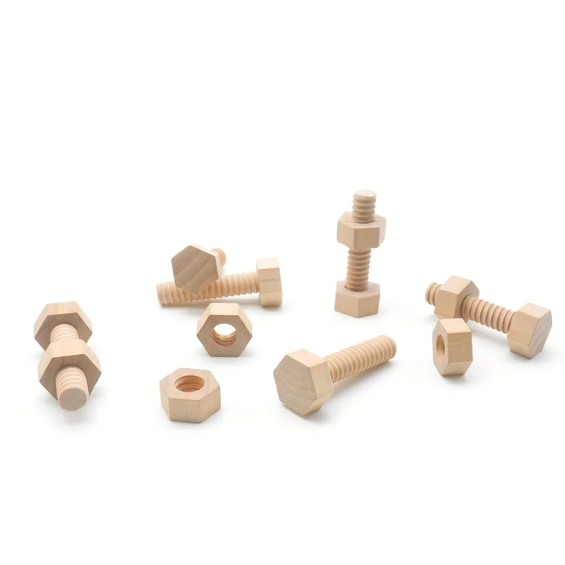 Develop Hand-Eye Coordination & Learn Through Play with Wooden Screw Cap Educational Toys!