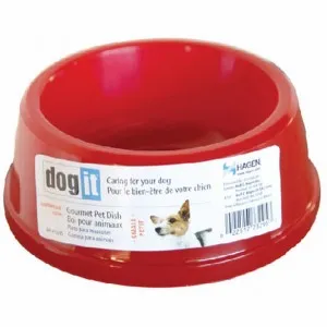 Dogit Red Jumbo Dish 2litre