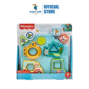 Fisher-Price Shapes & Sounds Vehicle Puzzle 9m 