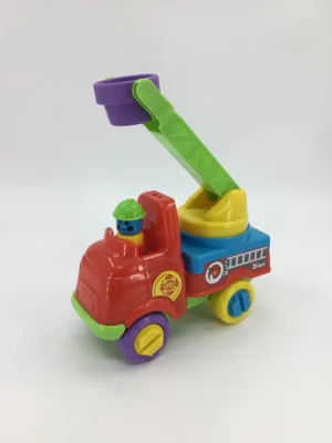 Fun Time Toys Push Along Fire Engine