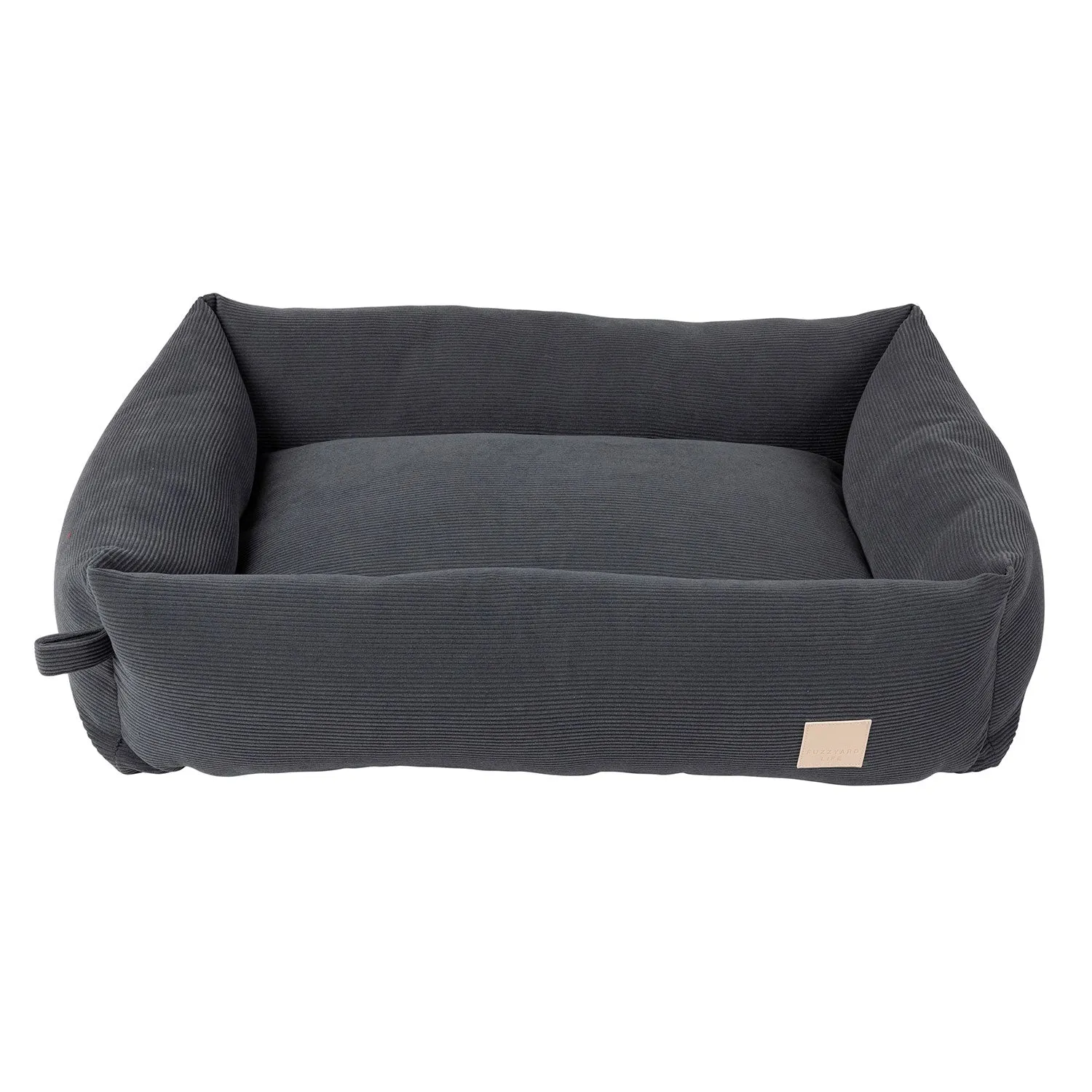 FuzzYard Life Slate Grey Corduroy Bed