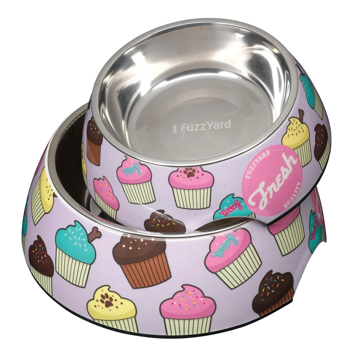 FuzzYard Pet Bowl | Cup Cakes