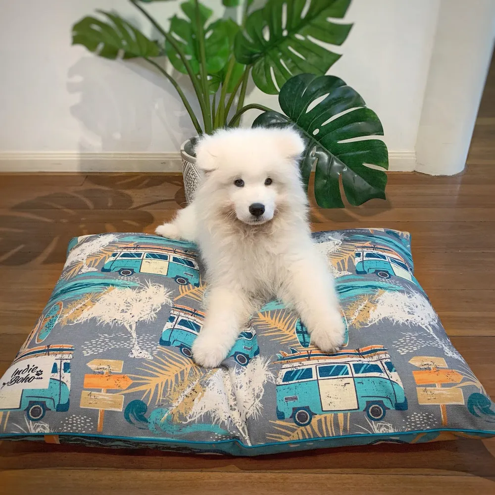 Indie ECO Pet Bed - Byron Surf