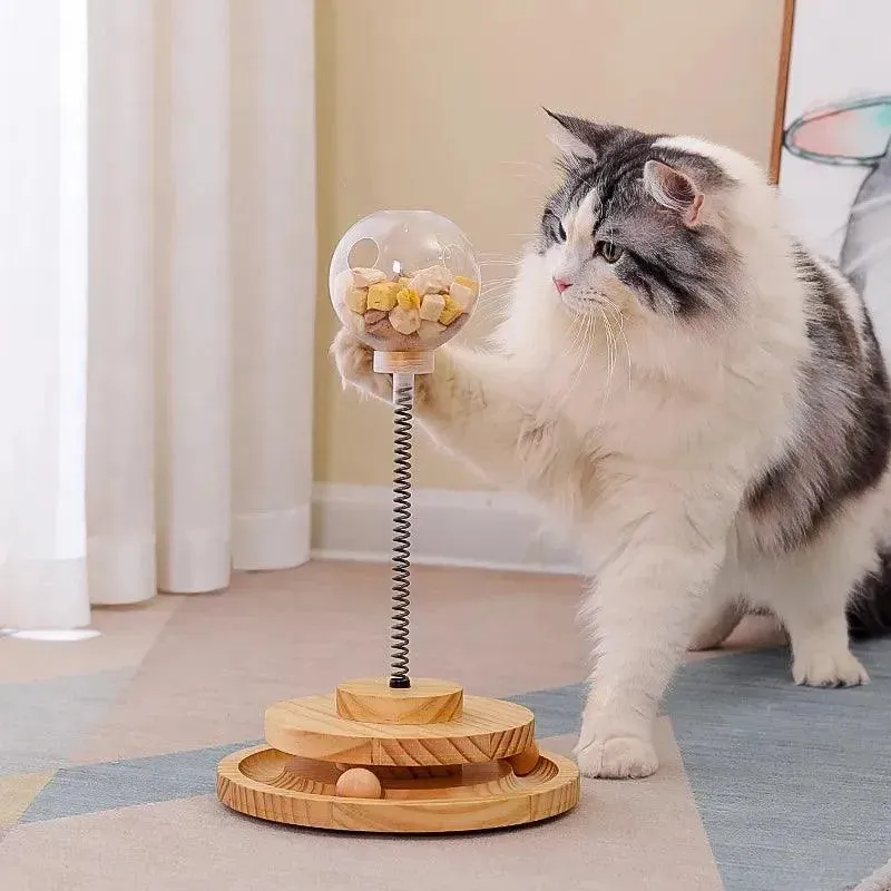 Interactive Tumbler Swing Toys for Cats