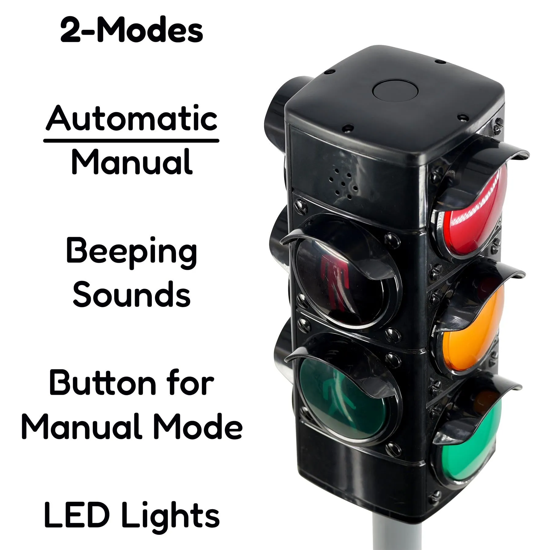 Kids Road Safety Traffic Lights and Road Signs