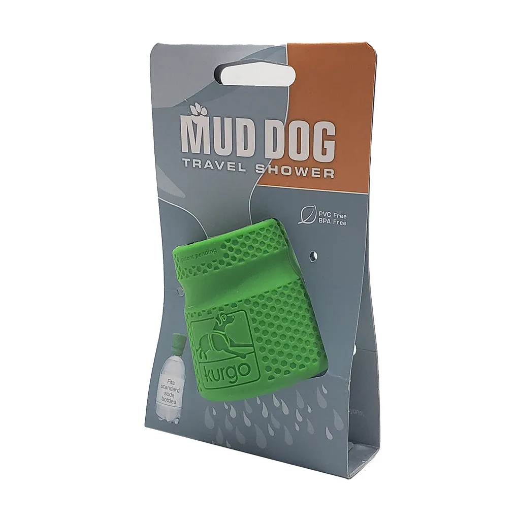 Kurgo Mud Dog Travel Shower - Grass Green