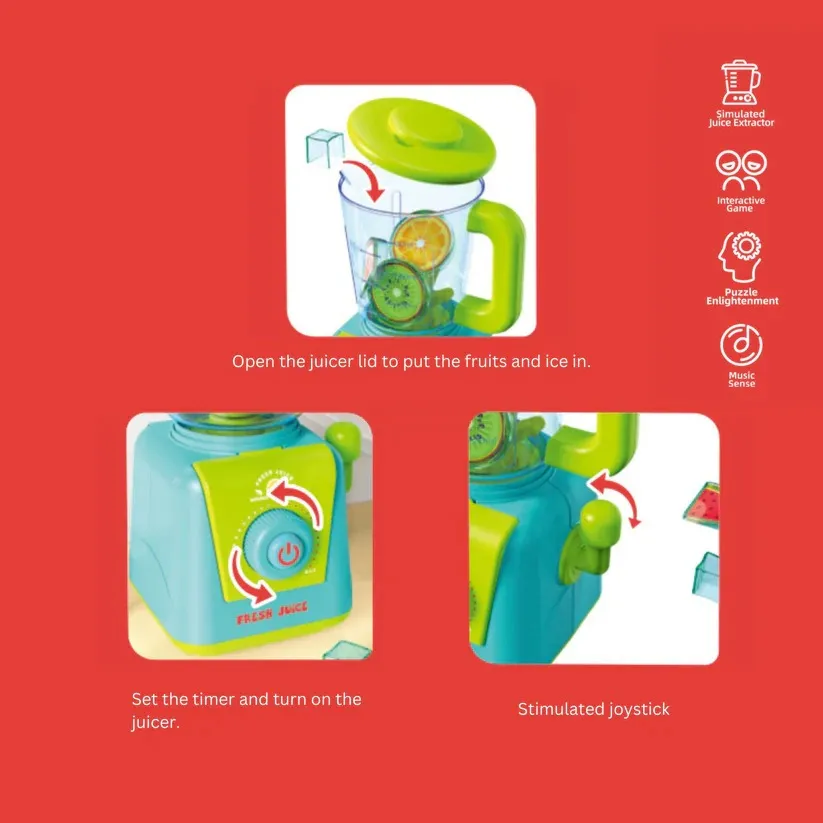 Maya & Friends Fruit Crusher And Juice Machine Play Set