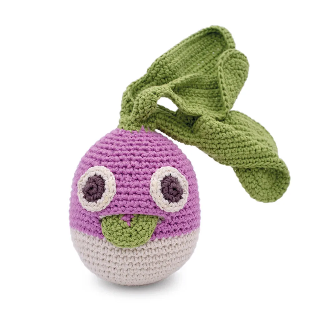 MyuM Oliver Turnip Rattle Toy