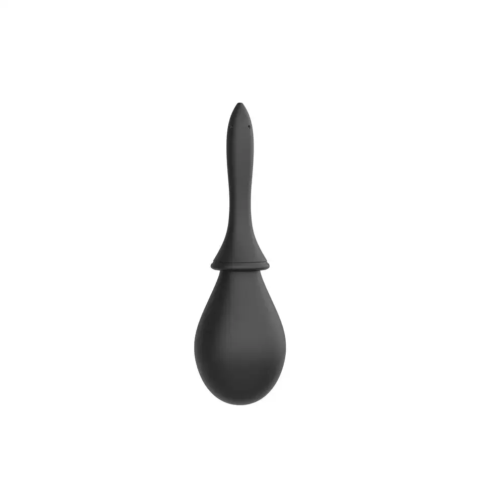 Nexus Silicone Black Anal Douche Set