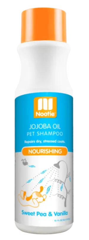 Nootie Sweet Pea & Vanilla Nourishing Jojoba Oil Shampoo for Dogs (16-oz)