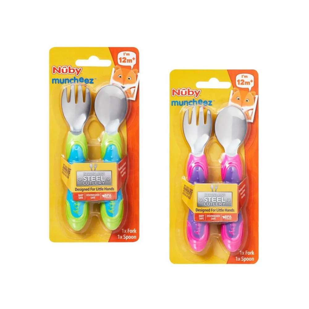 Nuby Stainless Steel Cutlery Set