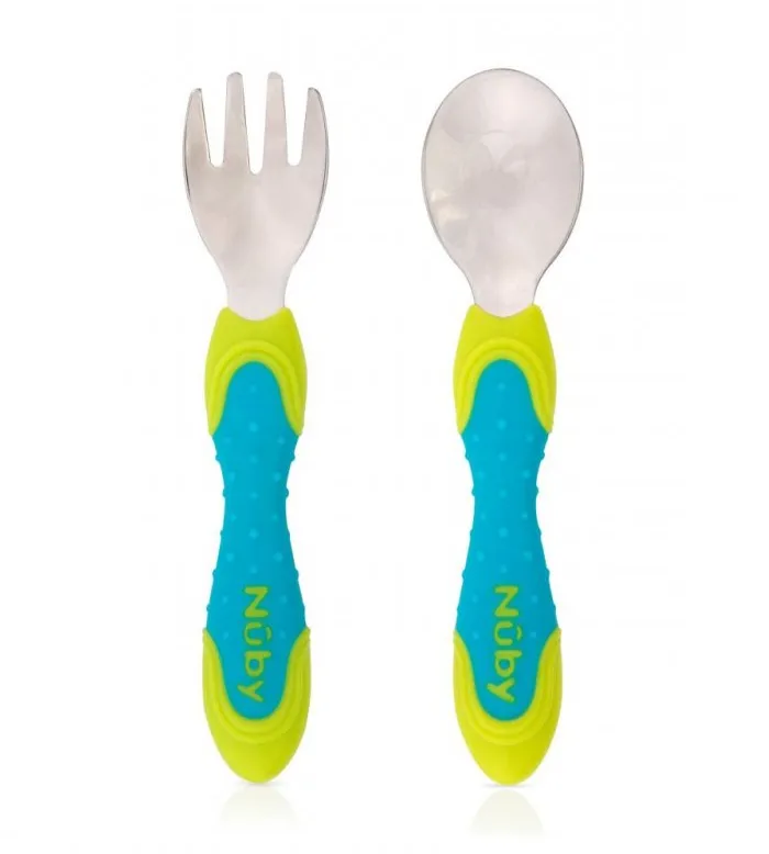 Nuby Stainless Steel Cutlery Set