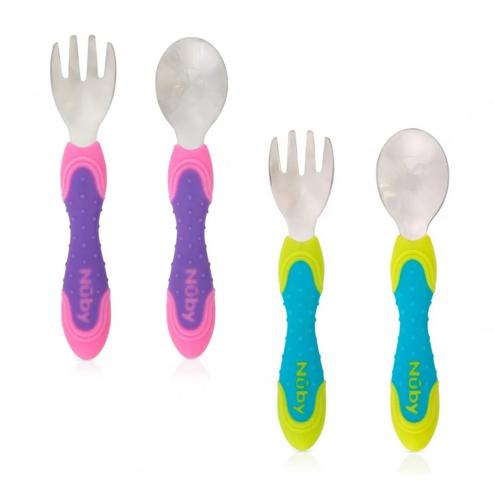 Nuby Stainless Steel Cutlery Set