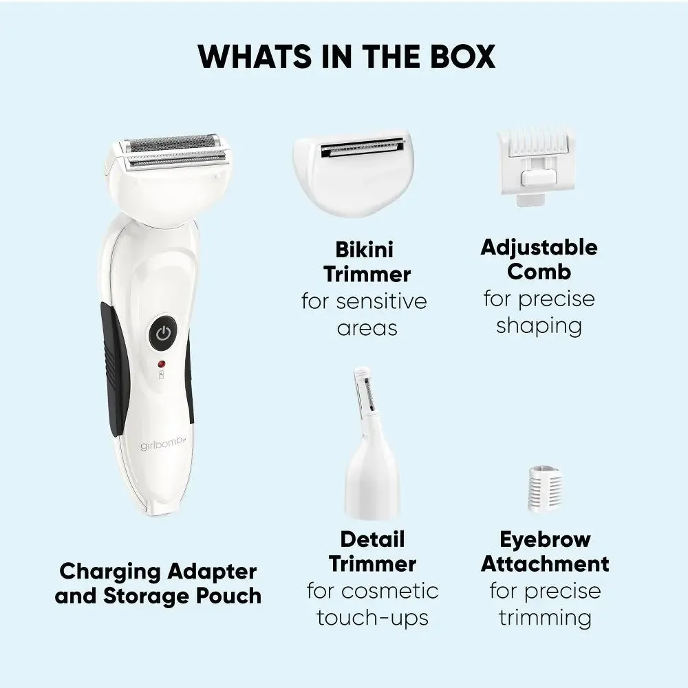 Open Box - Conair Girlbomb All-in-One Shave & Trim System