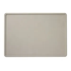 ORE Pet Silicone Placemat in Light Grey