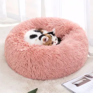 Plush Nest Cat Bed Dog Bed Pet Calming Bed