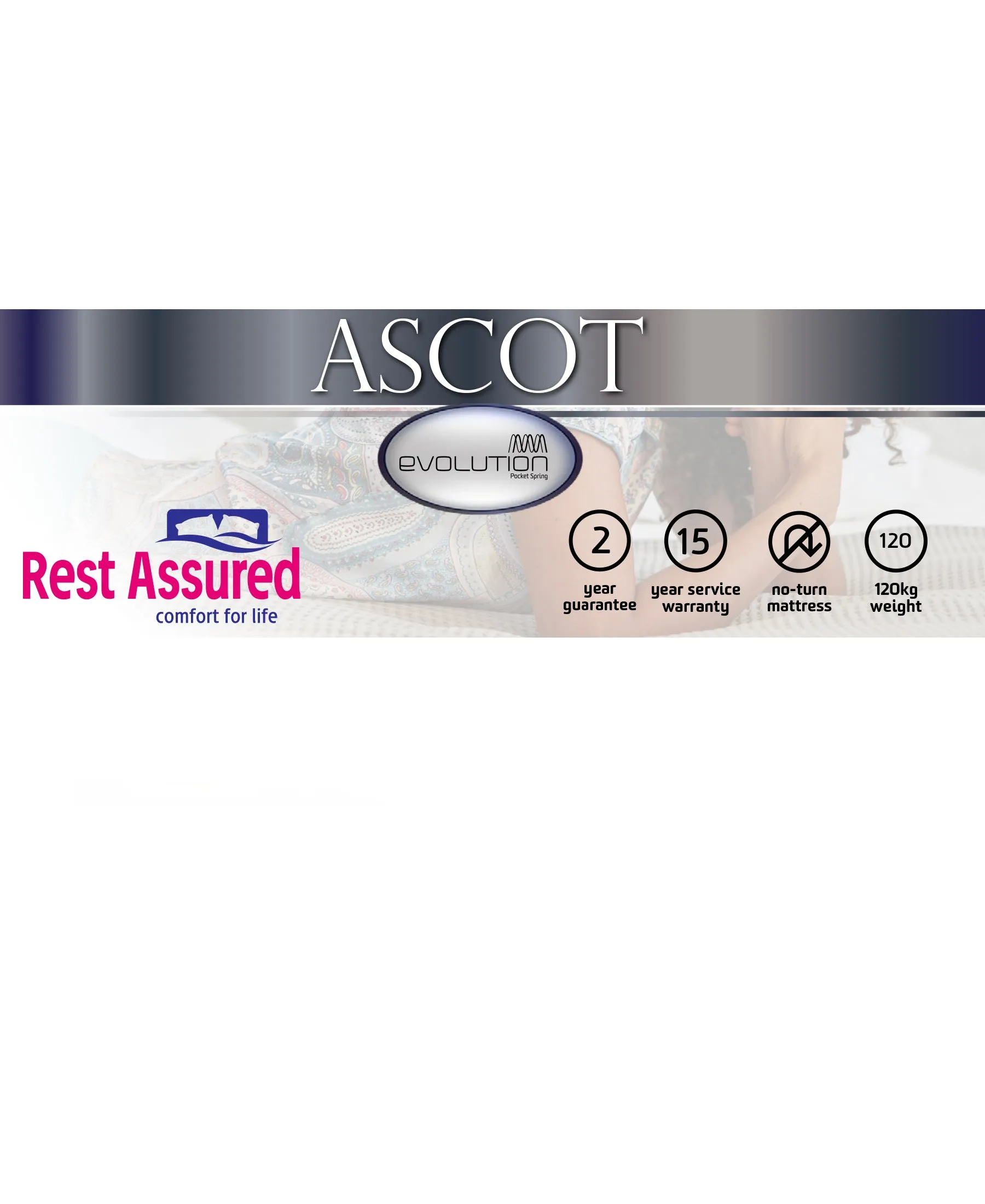 Rest Assured Ascot King Bed