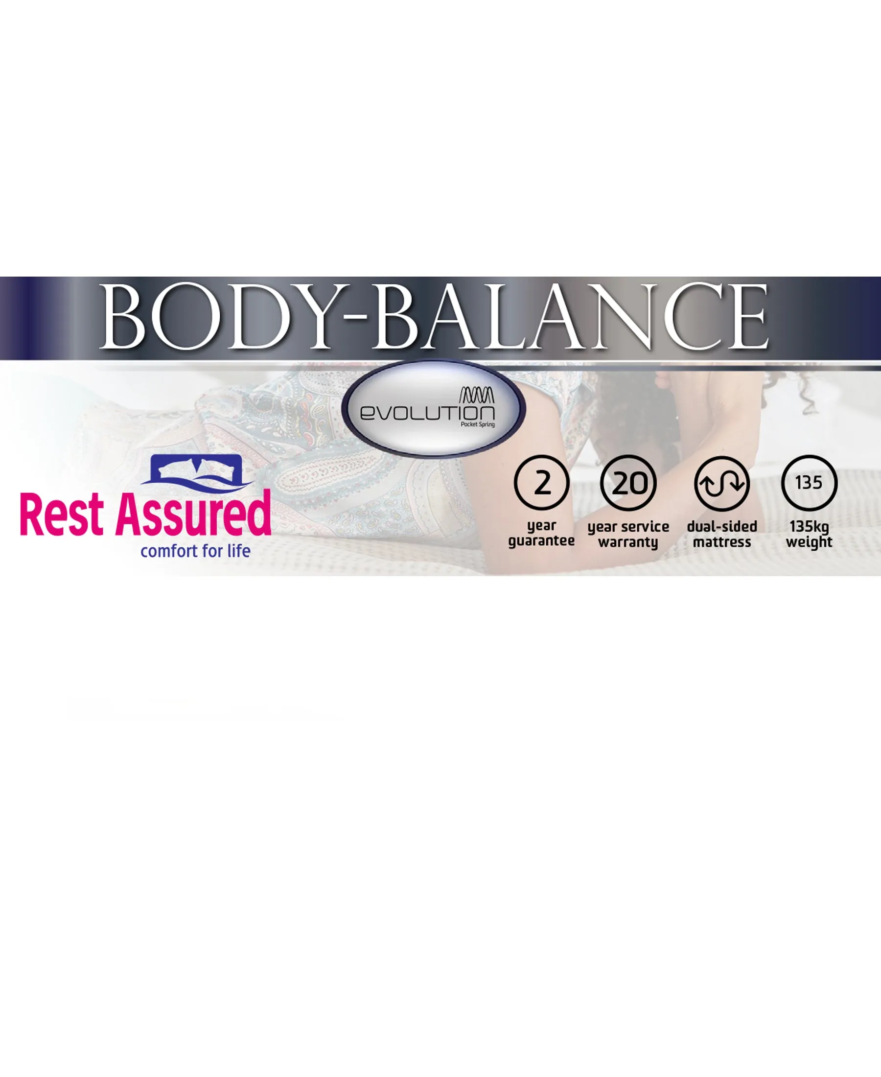 Rest Assured Body-Balance Double Bed