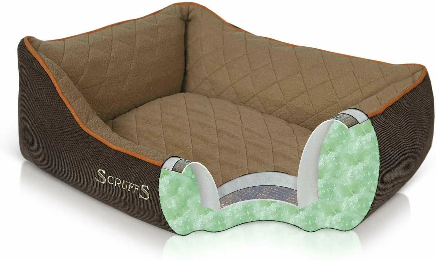 Scruffs Thermal Self Heating Box Bed