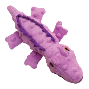 Snugarooz Ellie the Gator Plush Dog Toy