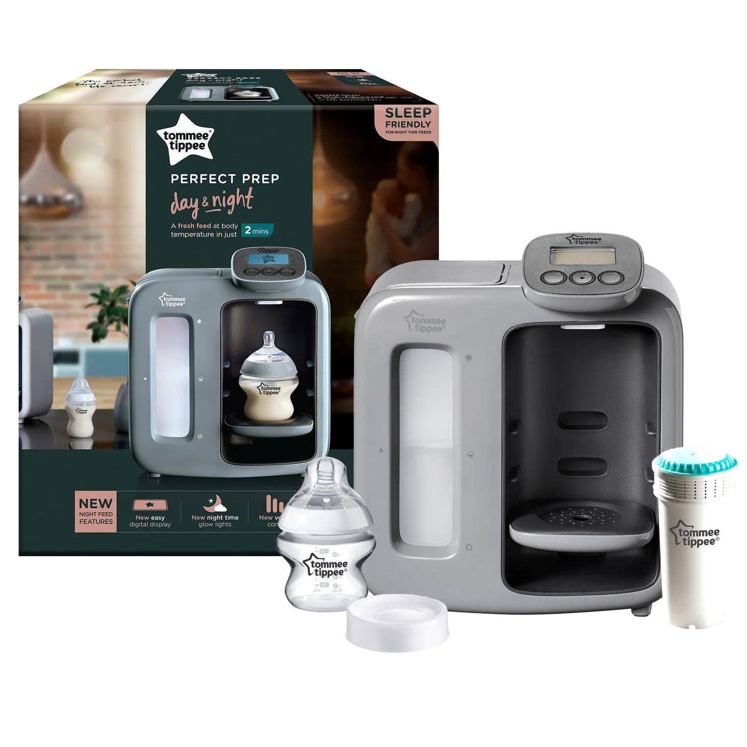 Tommee Tippee - Perfect Prep Day & Night - Grey