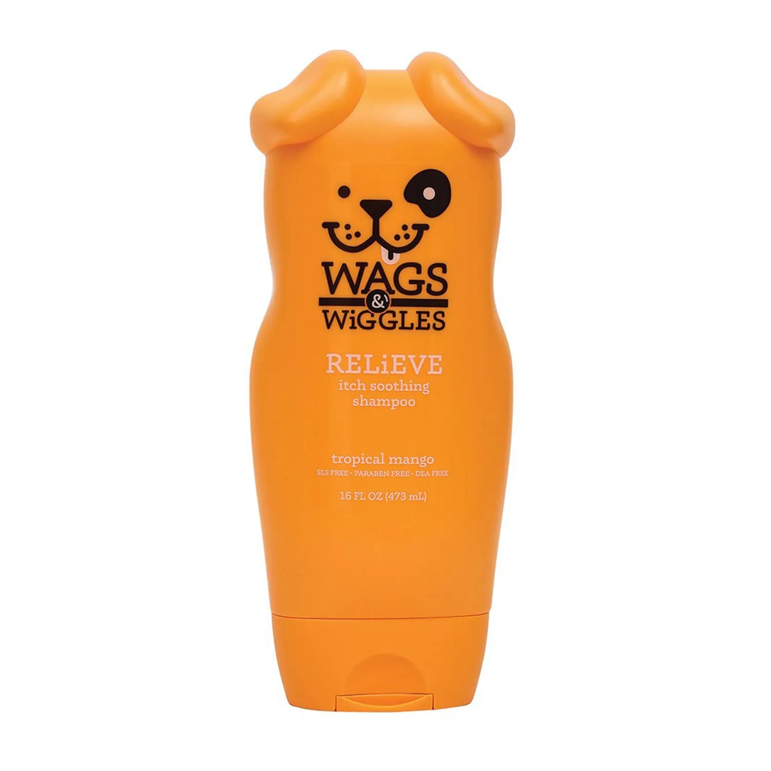 Wags & Wiggles Relieve Itch Soothing Shampoo Tropical Mango 473ml