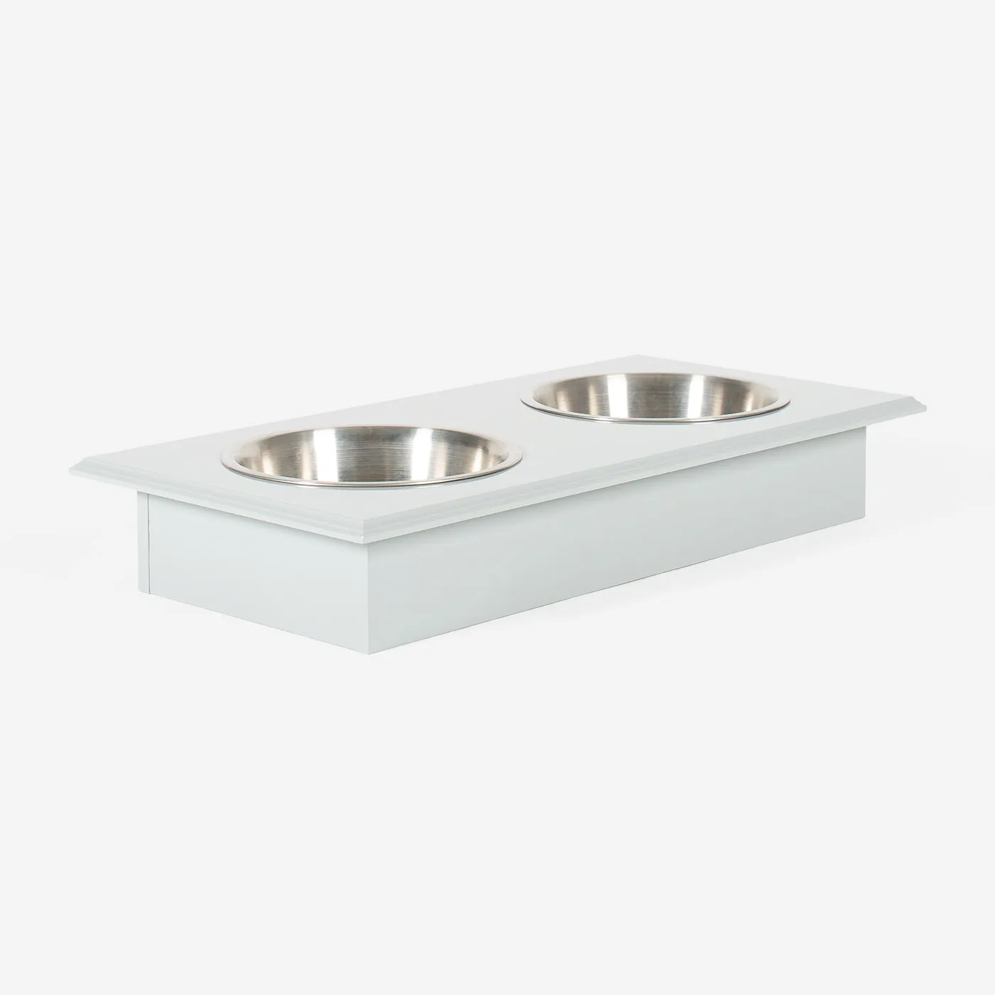 Wooden Pet Feeder in Grey by Lords & Labradors